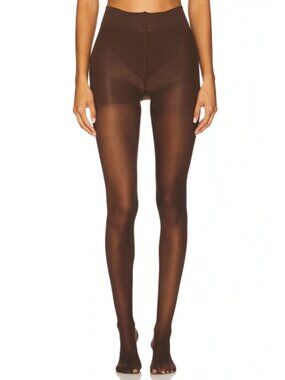 NEW Medium Lapointe x REVOLVE x Leggs Tights Dark Brown Sheer Tights Stockings